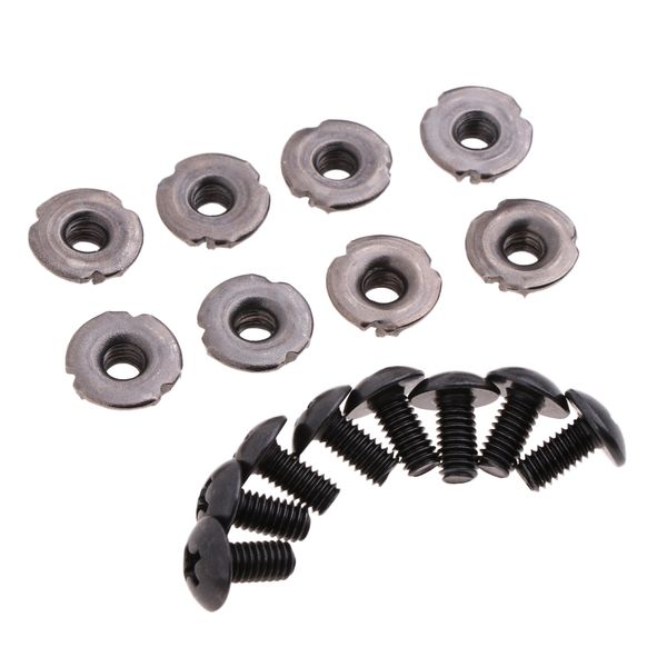 

8 pairs roller skates buckle replacement inline skates screws nut bolts tool