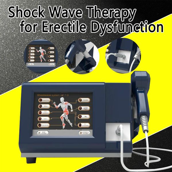 

pneumatic shockwave reduce body pain portable physiotherapy with 1.0~4.0 bar max pressure extracorporeal shock wave machine
