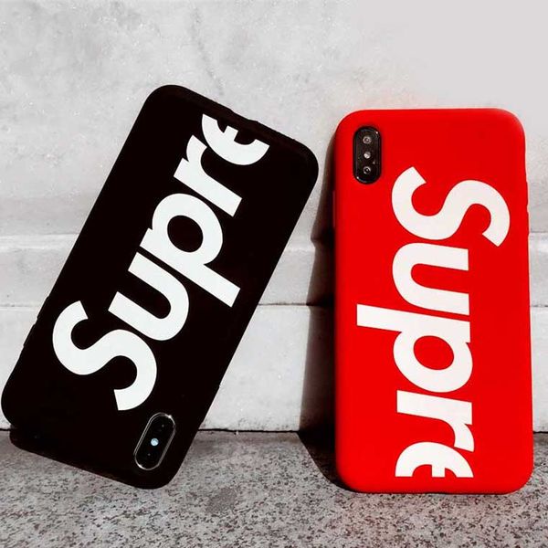 

Sup телефон чехол для Iphone 11 Силиконовые 7Plus Tide Марка Матовый Texture Чехол для телефона