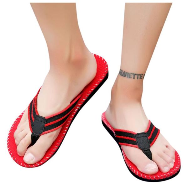 

men beach flip flop new big size summer men flip flops flat beach shoe anti-slip zapatos hombre casual shoe#0227, Black