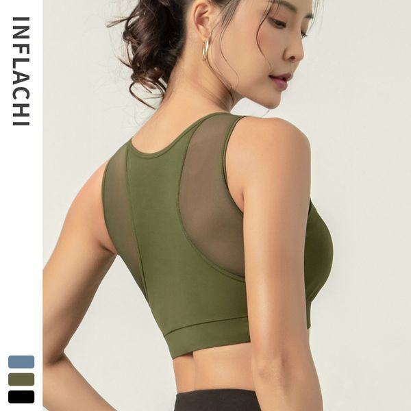 

фитнес спортивный бюстгальтер бесшовный тренажерный зал йога сетка ударопрочный бюстгальтер мягкий тренировки крест назад растениеводство то, White;black