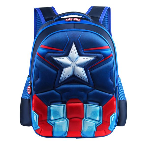 

children's bag teenagers student waterproof backpacks multiple options captain americaspider-man