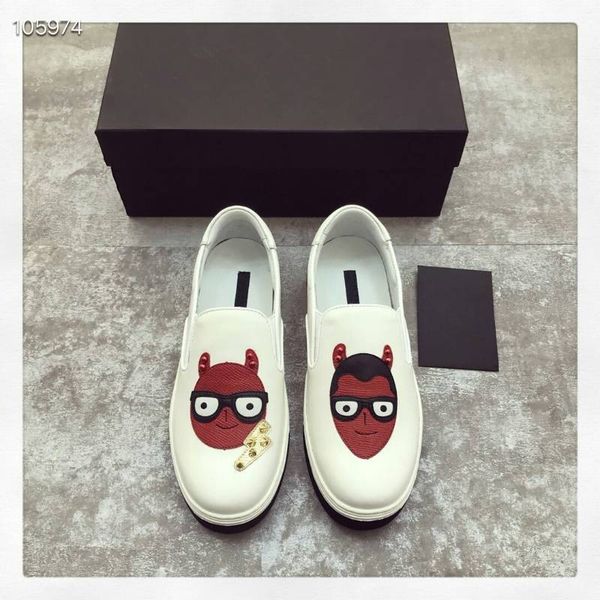 

2019 new arrival fashion women casual shoes luxury designer genuine leather patch-work style flat shoes size:35-39, Black