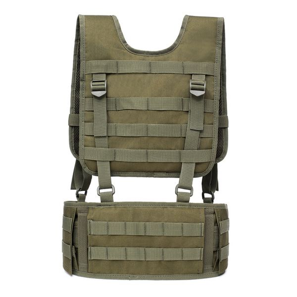 

outdoor training tactical padded battle belt with detachable suspender straps combat duty belt with comfortable pads