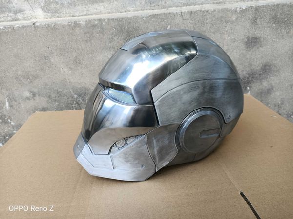 

Metal mkii wearable helmet 1 1 men 039 co tume ma k metal iron man mkii helmet
