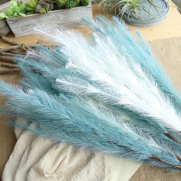 

artificial plant colorful silk setaria grass beautiful diy home party wedding decorative accessories pgraphy props df46141