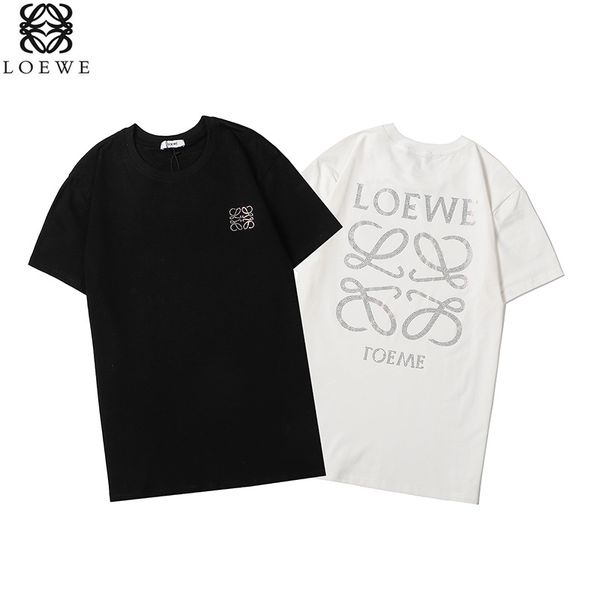 

новые горячие продажи мужская женская футболка мода лето с коротким рукавом классический дизайн печати одежда унисекс повседневная футболка, White