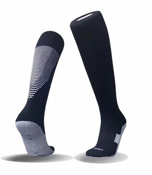 

the new 2019 20 soccer sports socks 039, Black
