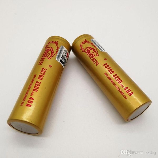 

100% imr 20700 battery 3200mah 3.7v 40a 18650 batteries rechargable lithium battery fedex ing