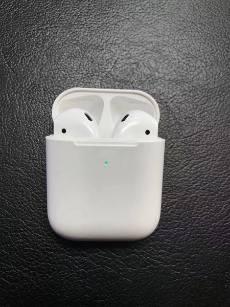 

W1 chip generation 2 wirele charging ca e bluetooth headphone tw tereo earphone earbud pop window for iphone airpood whole ale dhl