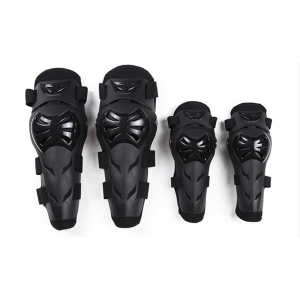 

спорт на открытом воздухе мотоцикл кросс-кантри езда гонки зеленый, черный защитные наколенники механизм 4шт