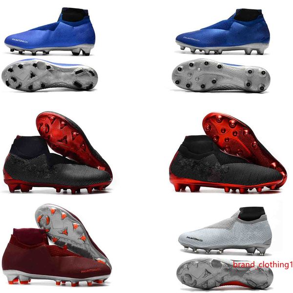 

mens high ankle football boots sports phantom vsn elite df fg soccer shoes x j x psg phantom vision fg outdoor soccer cleats