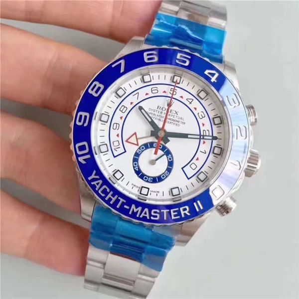 

Высокое качество бренд часы Yacht Master 44 мм 116680 нержавеющая сталь керамический безел