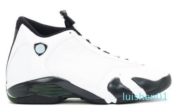 

new 14 14s candy cane black toe fusion varsity red suede men basketball shoes last sthunder black yellow dmp sneakers with box 11l