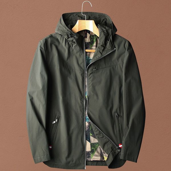 

man 2019 autumn leisure time even hat trend loose men's wear jacket, Black;brown