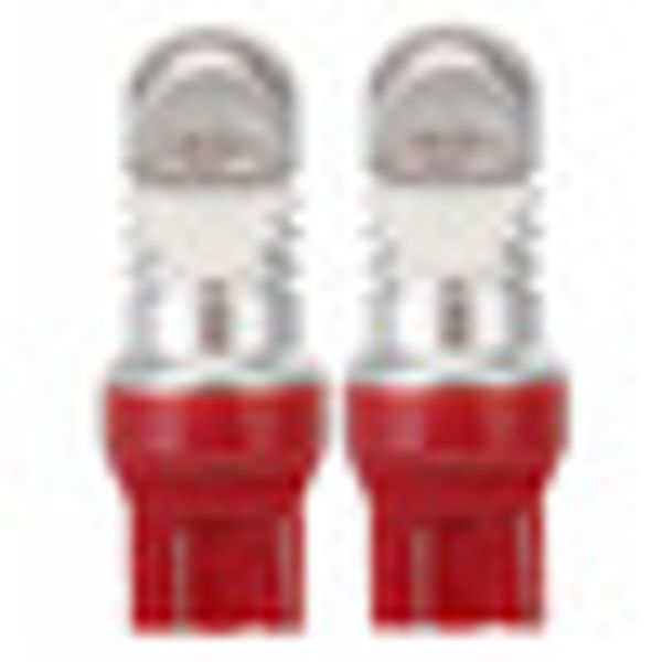 

1 pair red led car bulb 1156 30w signal lamp 360 750lm fog lights bake-up light brake lamps 12v-24v