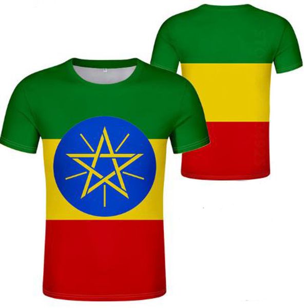 

t-shirt made shirt diy custom ethiopia t college print name flag nation et logo ethiopian amharic number clothing p eth bcbbi, Black
