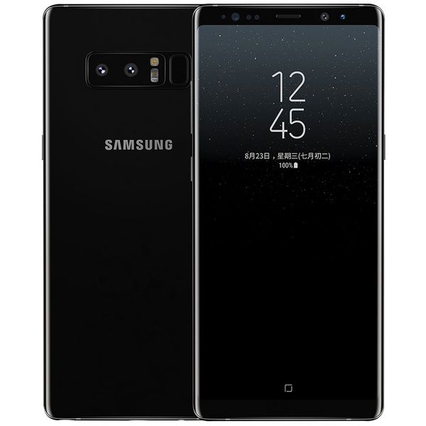 

оригинальный samsung galaxy note8 примечание 8 n950u n950f 4g lte octa core 6.3 "двойной 12mp 6g ram 64g rom сотовый телефон