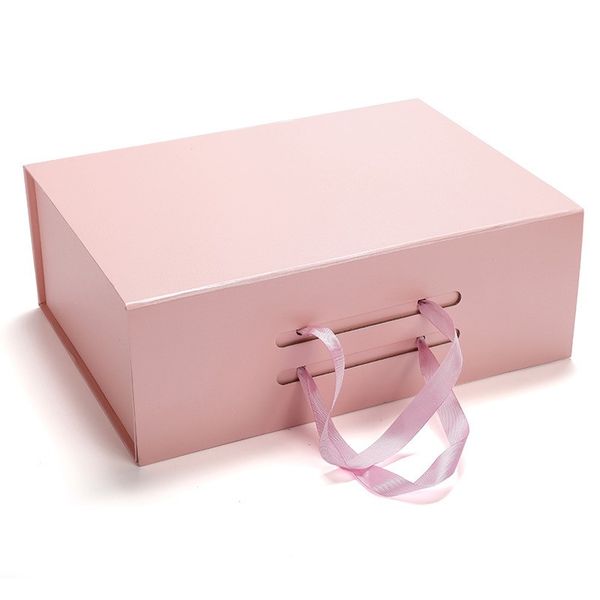 

38x27.5x13.5cm large gift box rectangular bridesmaid proposal box sturdy storage collapsible gift