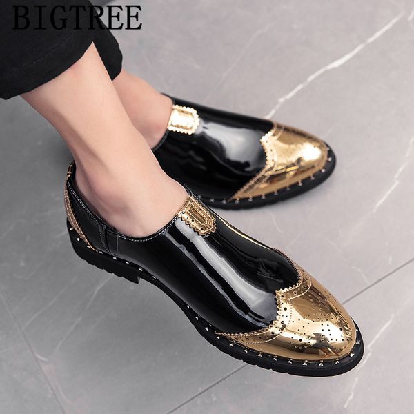 

party shoes for men italian shoes men formal luxury designer brand elegant for loafers sepatu slip on pria buty meskie, Black