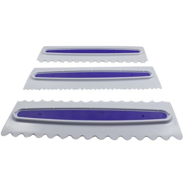 

vogvigo baking & pastry tools icing comb set plastic fondant spatulas cake scraper baking decorating cake kitchen utensils