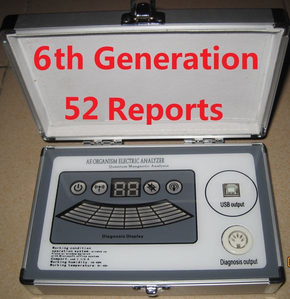 

2019 new 6th generation ae organi m electric analyzer quantum weak magnetic re onance analyzer with 52 report ver ion 4 8 0