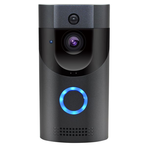 

b30 wifi doorbell camera,ip65 waterproof smart video door chime 720p wireless intercom pir alarm with ir night vision for home security