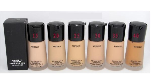 

ГОРЯЧАЯ макияж лица минерализирует Moisture Foundation Жидкость 30мл доставка