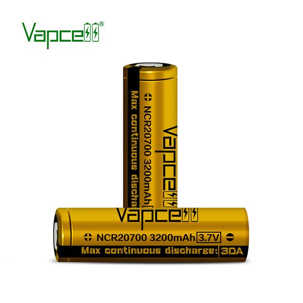 

подлинная vapcell 20700a 3200mah 30а rewrapped ncr20700a 20700 мод литий-ионный аккумулятор