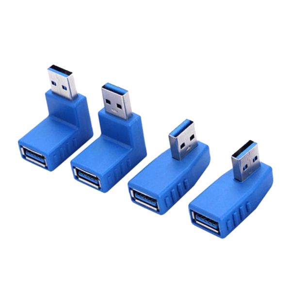 

usb 3.0 a male to female extension cable 90degree right angle adapter plug,4pcs