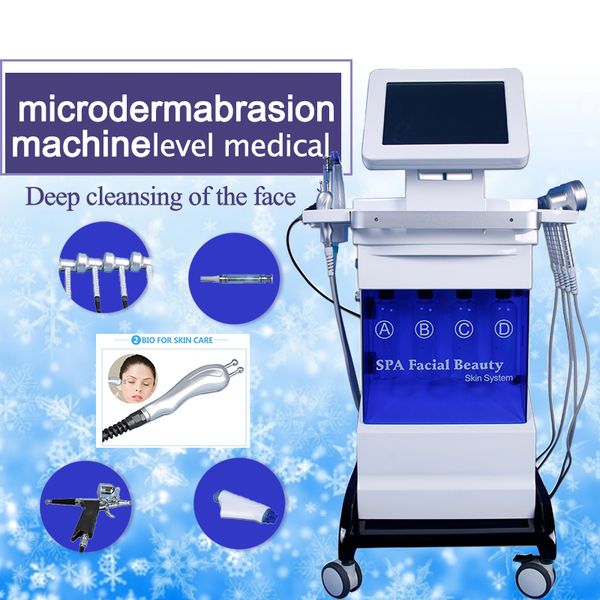 

hydrafacial hydro microdermabrasion ultrasonic skin care rejuvenation beauty equipmnent bio rf lifting dermabrasion diamond skin peeling