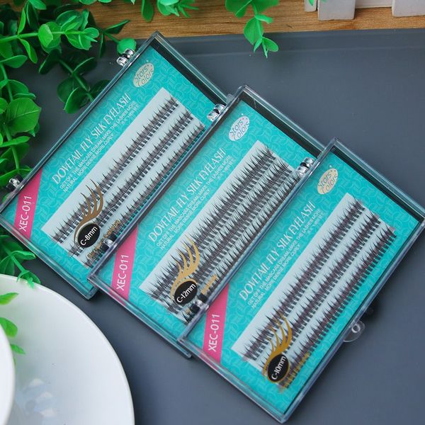 

individual 60 stand false eyelashes flare cluster eye lashes knotted/knot makeup tools accessories beauty tools ing