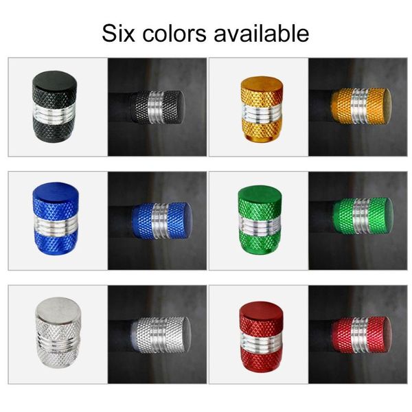 

4pcs aluminum alloy car motorcycle wheel tire valve stem cap dust cover
