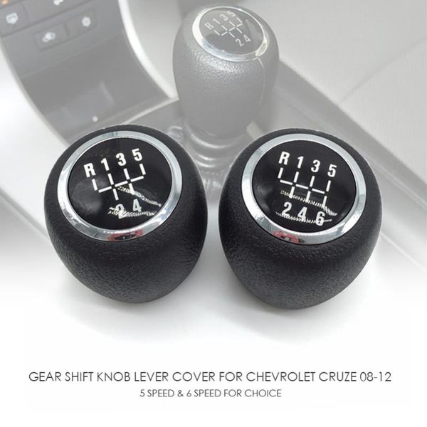 

5 6 speed gear shift knob lever cover for chevy cruze 2008-2012
