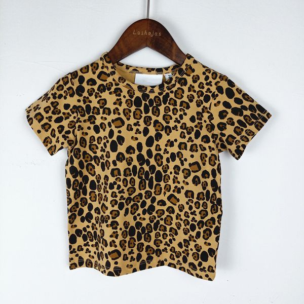 

bobozone leopard футболка для детей baby boys girls tee y190516, Blue