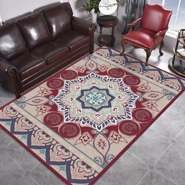 

vintage persian style carpet and rug for living room bedroom bohemian geometric moroccan area rugs sofa coffee table floor mats