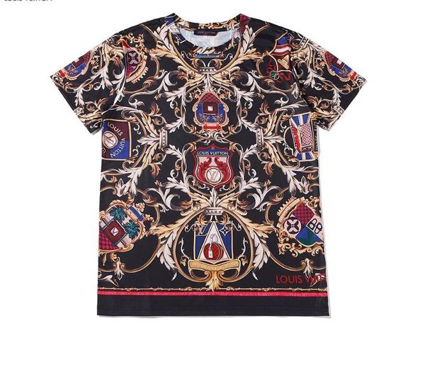 

2020 the new summer men's and women's classic t-shirt wholesale short sleeves pure cotton trend style t-shirts ing, White