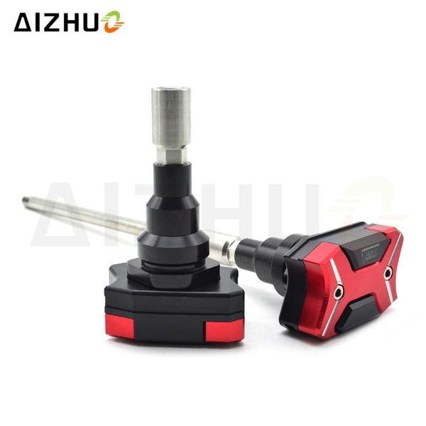 

motorcycle frame slider falling protection motor cnc aluminum drop protective parts for 695 795 796 1000