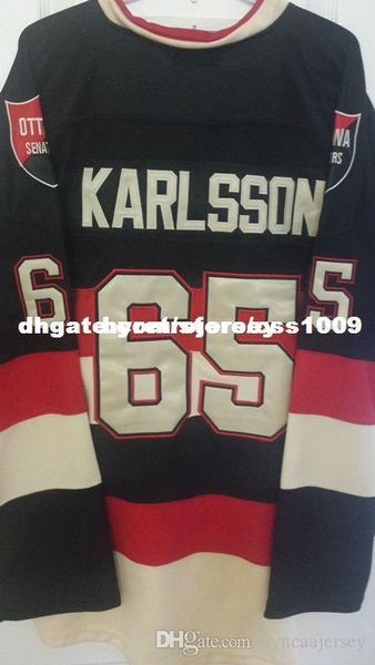 black ottawa senators jersey