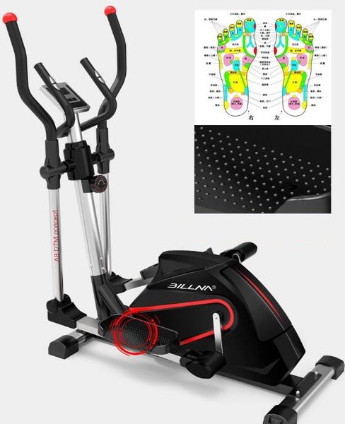 

elliptical bike indoor cycling bike adjustable bike home gym workout fitness machine with heart rate monitor