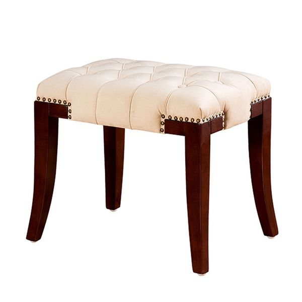 

dressing stool dressing table makeup stool american style solid wood simple modern european bedroom soft bag makeup cha
