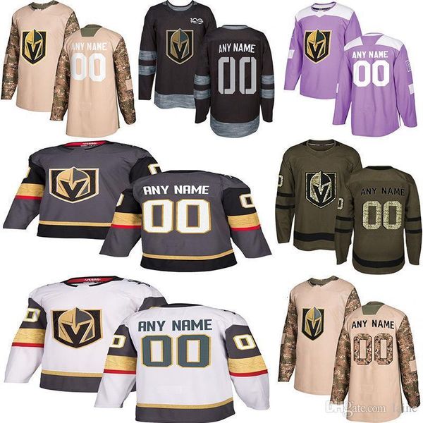

2019 news vegas golden knights jerseys multiple styles mens custom any name any number hockey jerseys, Black;red