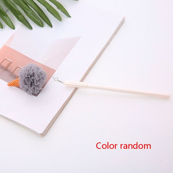 

0.38mm school stationery office plastic random color pendant student cute cartoon gifts gel pen