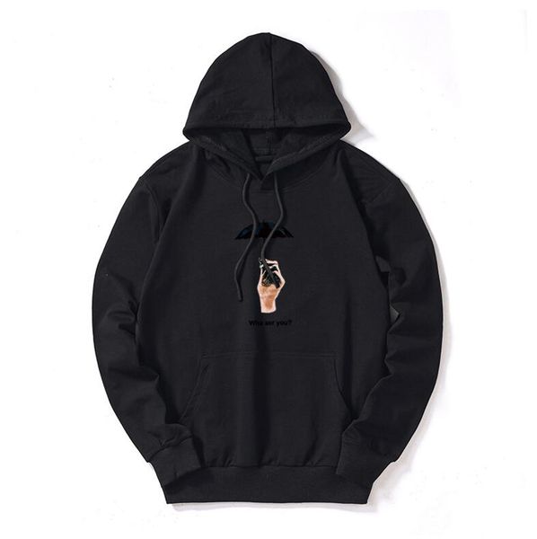 

2019 casual hoodies for men brand mens pattern printed sweater men women luxury hoodies sweatshirts plus asian size m-5xl, Black