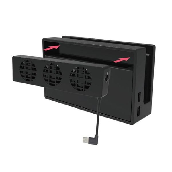 

вентилятор охлаждения для переключатель ns dock стенд game console dock cooler