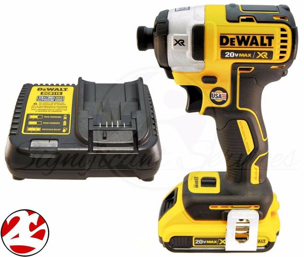 

DEWALT DCF887B Аккумуляторный ударный драйвер 20 В Макс. 1/4 дюйма 3 скоростной ударный дра