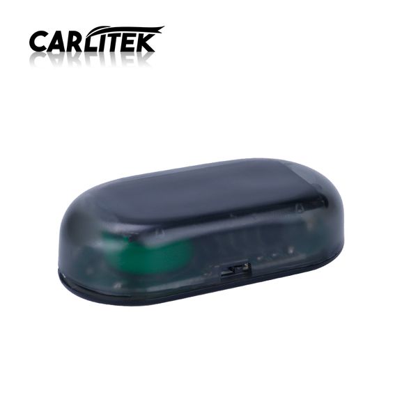 

carlitek 1pcs car security system led light alarm waring flashing blinking lamp interior auto vehicle bus taxi safety