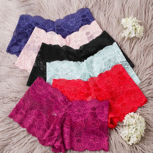 

woman new underwear flat ladies panties waist 2020 low temptation underpant briefs elasticity women without lingerie jacquard lace fonb