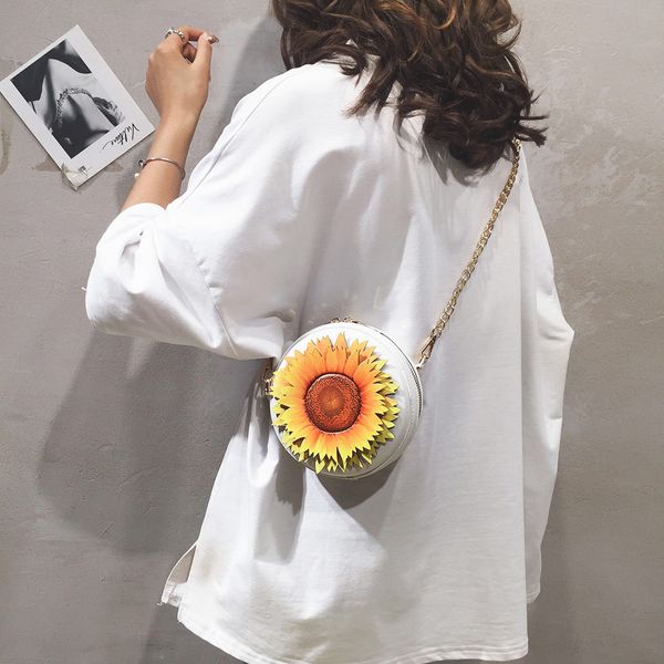 

women's bag crossbody shoulder ladies shoulder sun flower torebka damska sac a main femme de marque soldes schoudertas dames