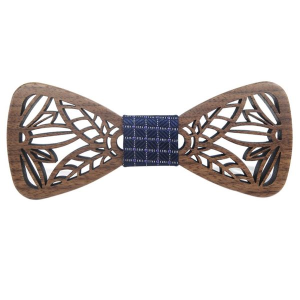

ropalia hollow wood fashionable bow ties for men wedding suits wooden bow tie butterfly shape bowknots gravatas slim cravat, Blue;purple